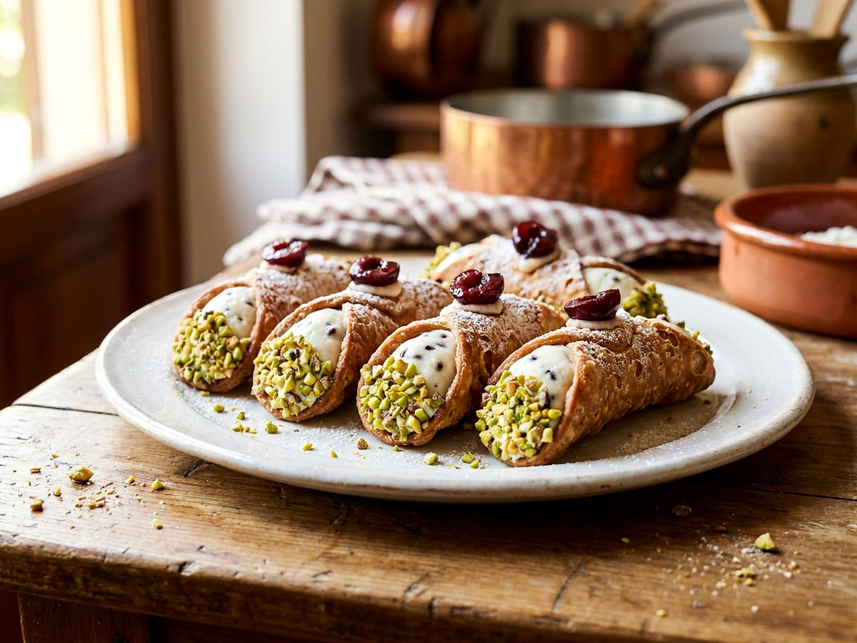 Cannoli siciliens à la ricotta