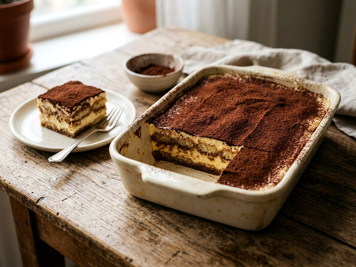 Tiramisù classique au café