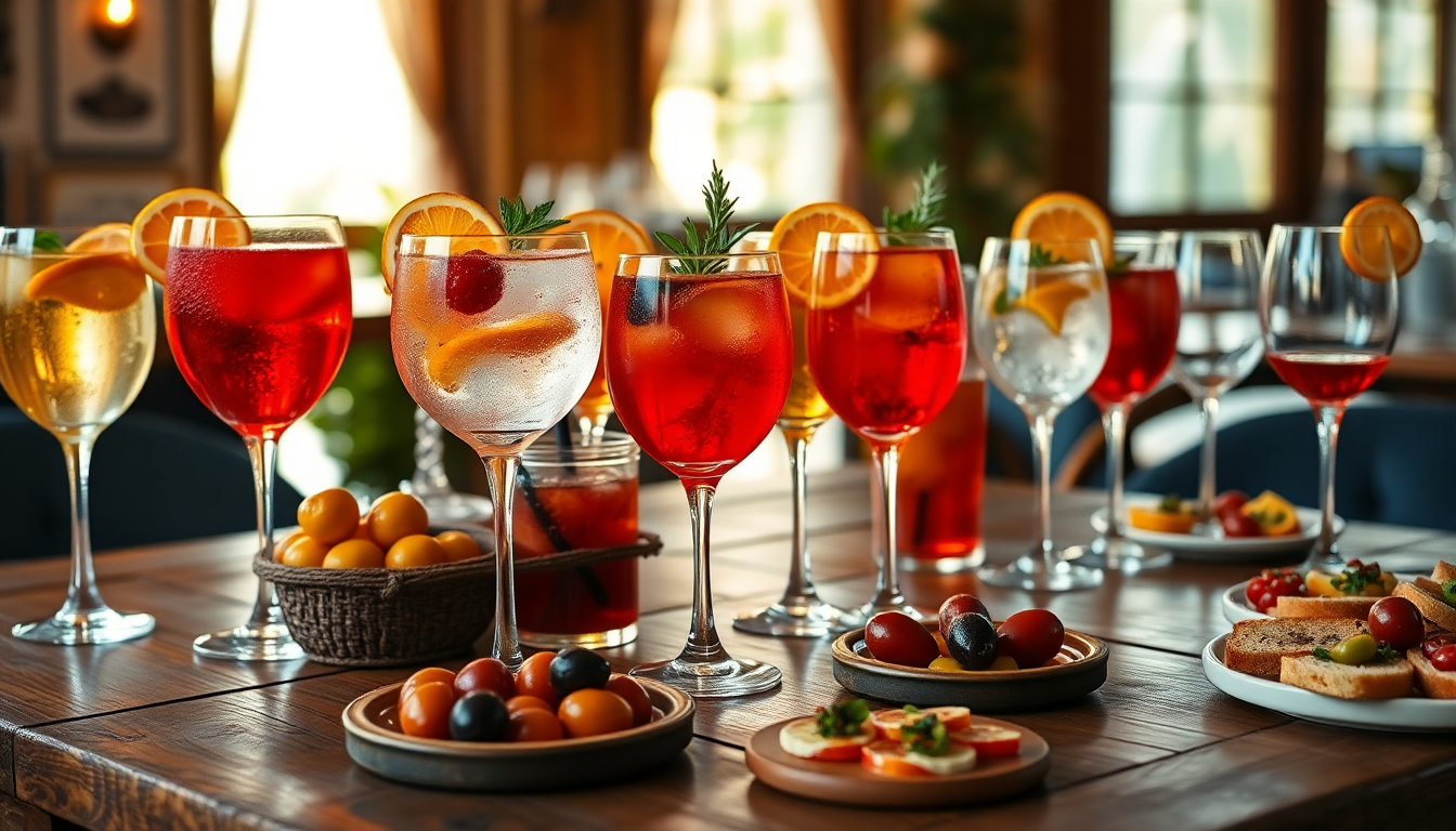 Explorez les Meilleures Boissons Italiennes pour un Brunch ou un Apéritif Inoubliable