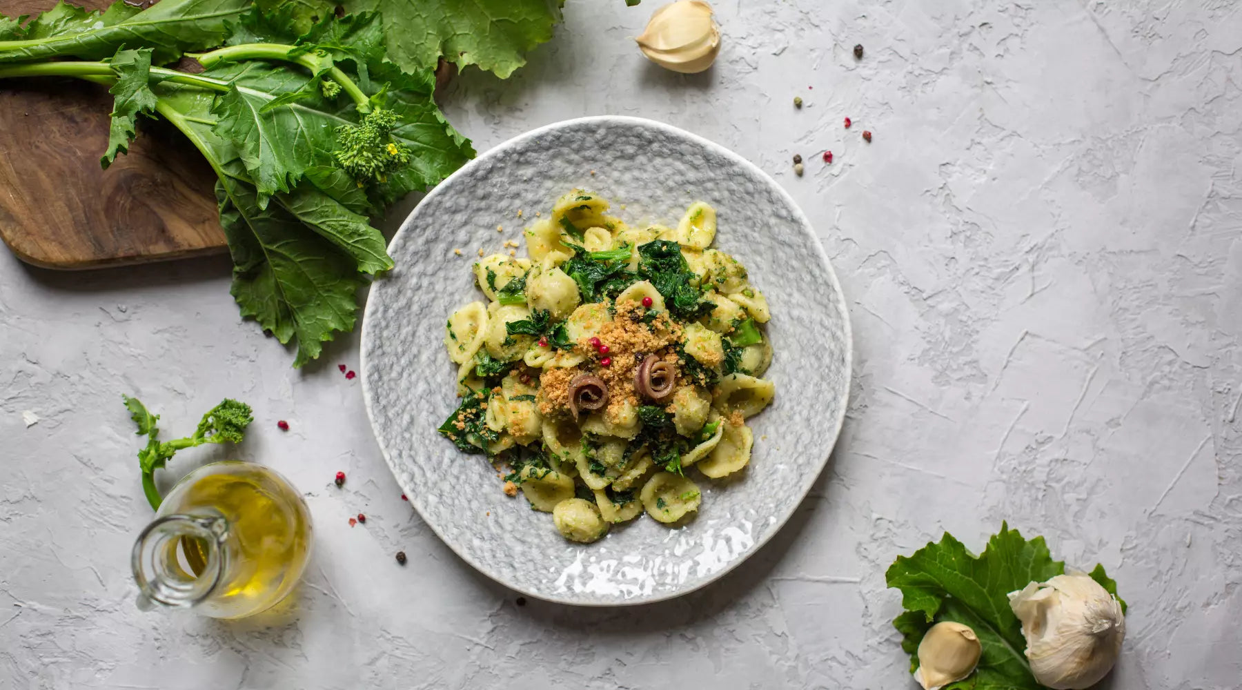 Orecchiette aux cime di rapa