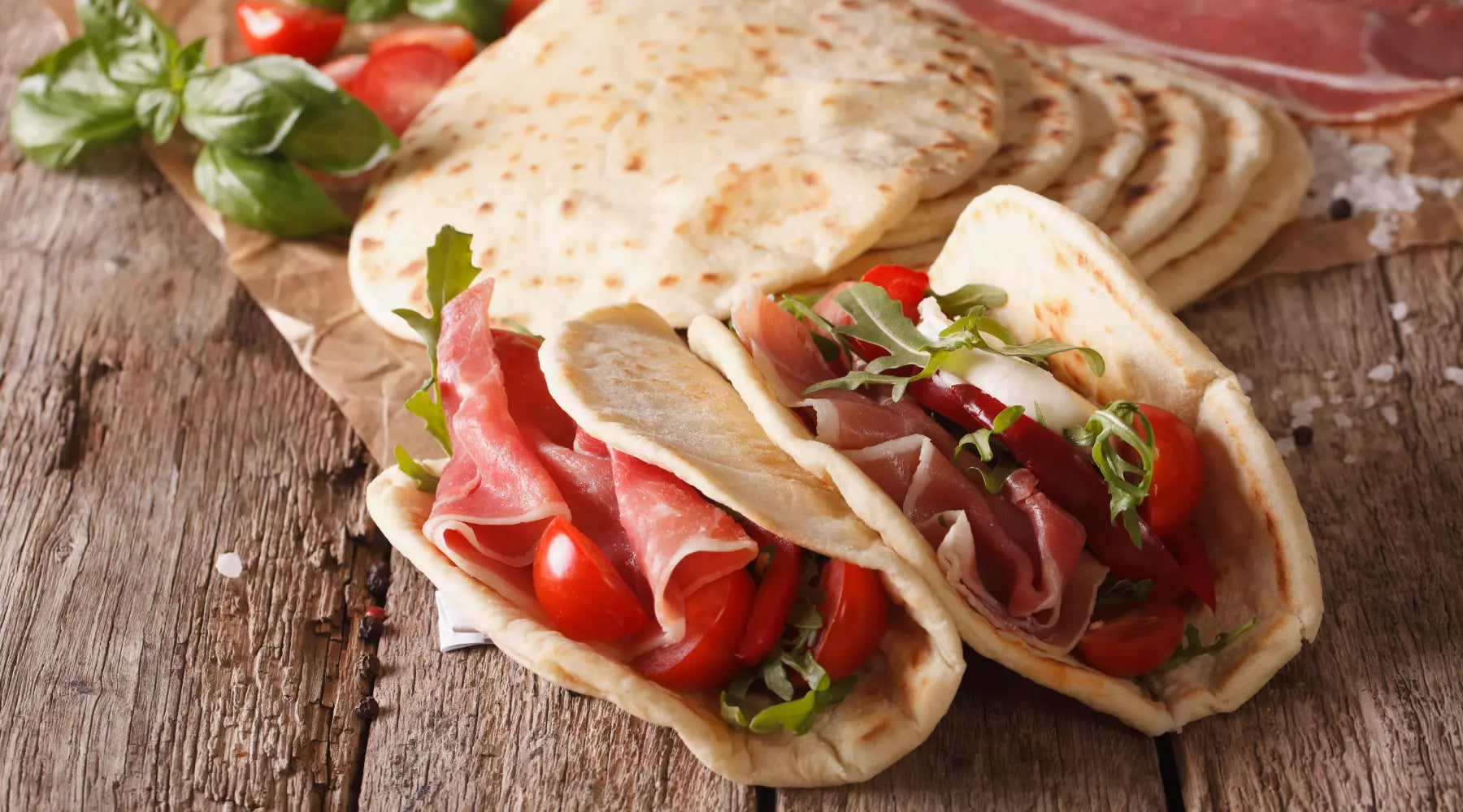 UNE RECETTE DE PIADINE ITALIENNE TRADITIONNELLE