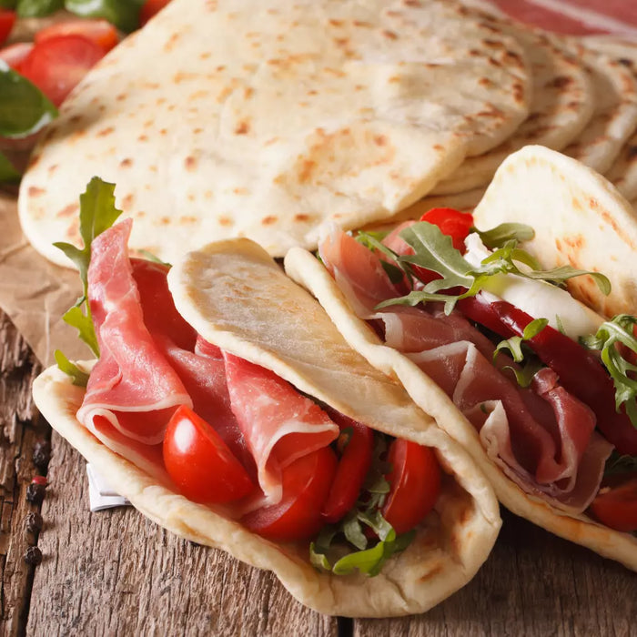 UNE RECETTE DE PIADINE ITALIENNE TRADITIONNELLE