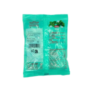 Emballage arrière des bonbons durs à la menthe Liking 150g, présentant les ingrédients et les informations nutritionnelles.