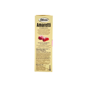 Amaretti Framboise Falcone, vue sur la composition et texture moelleuse à la framboise.