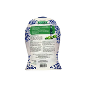 Emballage des bonbons à la menthe Fabbri Herbamelle, présentant les ingrédients et les détails du produit.