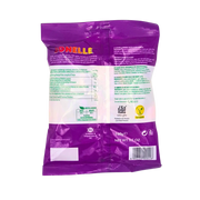 Dos du paquet Bonelle Frutti di Bosco 160g - Bonbons gélifiés aux fruits rouges, végan et sans gluten.