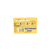 Image de la face arrière de la boîte de camomille Bonomelli avec mélatonine, 14 sachets, 35g, montrant les instructions et les informations nutritionnelles