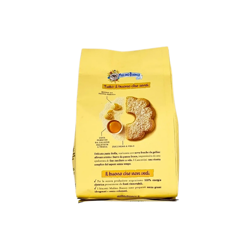 Paquet de biscuits sablés Mulino Bianco Canestrini 200g