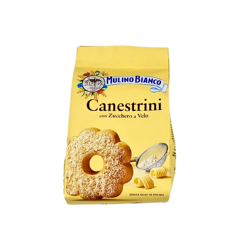 Paquet de biscuits sablés Canestrini Mulino Bianco 200g avec sucre glace