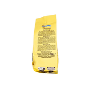 Arrière du paquet de 200g de biscuits sablés Canestrini Mulino Bianco avec ingrédients détaillés.