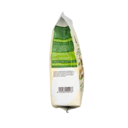 Côté du paquet Cirri Crostini Snack vegan santé, avec ingrédients et code-barres visibles.