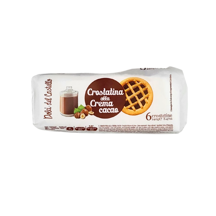 Biscuits Tartelettes Chocolat Noisette Crostatina Balconi 240g