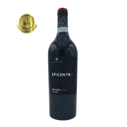 Bouteille de vin Epicentro Nero d'Avola Riserva avec médaille d'or, Sicile DOC, 750ml.