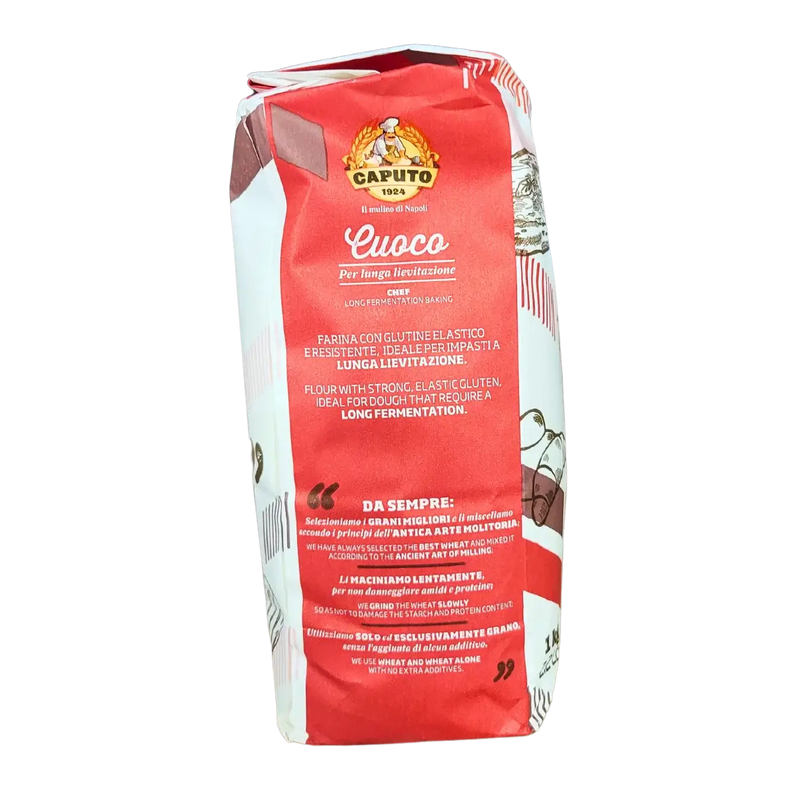 Paquet de farine Caputo 00 Cuoco Levée Longue 1kg pour pâtes et pizzas
