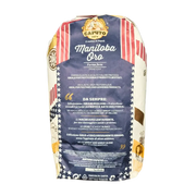 Sac de farine manitoba oro caputo 5kg, premium italienne type 0, riche en protéines pour pains, pâtisseries et fermentations longues.