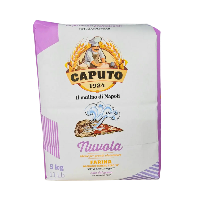 Sac de farine italienne Caputo Nuvola type 0 5kg pour pizzas légères