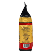 Vue arrière du sachet de café en grains Café Bar Artisanal Miscela Oro Di Napoli CaféMoka 1 kg.