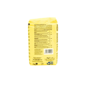 Paquet de farine tipo 00 Dalla Giovanna 1kg pour pâtes fraîches, arrière du paquet.