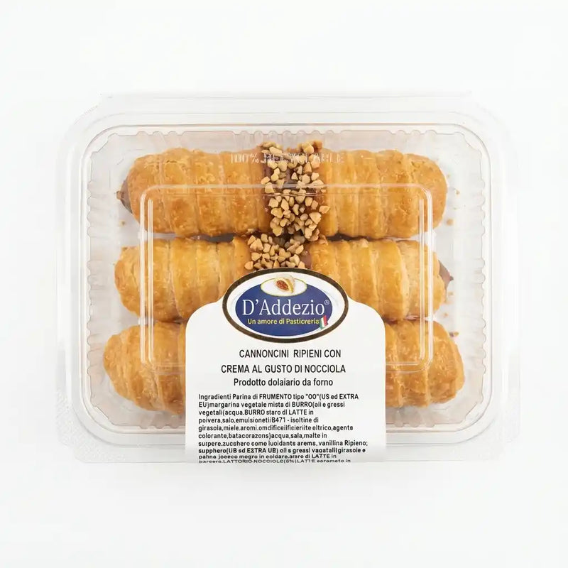 Cannoncini D’Addezio – Crème Noisette (200g)