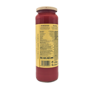 Passata Fine & Vellutata La Molisana – vue nutritionnelle sur bocal en verre