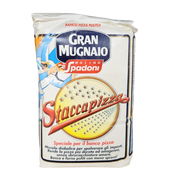 Sachet de Farine Semoule Pizza Staccapizza Molino Spadoni 5kg pour pizzas dorées et faciles à préparer.