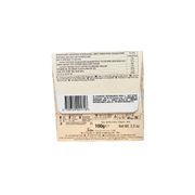 Vue arrière du mini panettone Loison 100 g, présentant les détails nutritionnels de ce délicieux mini panettone artisanal.