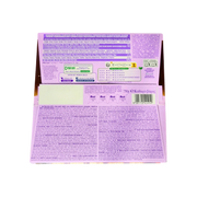 Vue arrière du panettone chocolat Bauli 3 Cioccolati 750 g, présentant les ingrédients et les informations sur les allergènes.