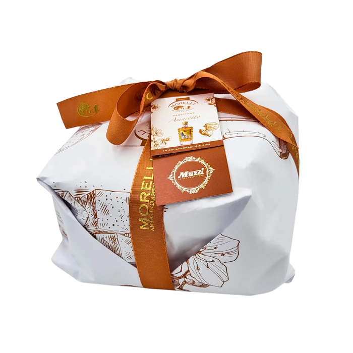 Panettone Amaretto Morelli en Collaboration avec Muzzi 750g