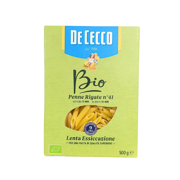 Pâte Bio Penne Rigate Dececco 500g