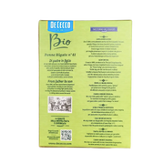 Emballage arrière des pâtes Penne Rigate Bio De Cecco 500g