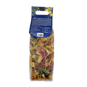 Dos du paquet de pâtes Fantasie Specialità d'Autore Pastificio Temporin 500g - Informations nutritionnelles et ingrédients.