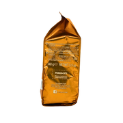 Emballage arrière du gianduiotto pernigotti pralinés chocolat noisettes 140g, spécialité italienne.