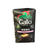 Face avant du riz noir Gallo Rustico Nero 500g, un riz complet et sain, prêt en 18 minutes.