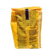 Semoule de Blé Dur La Molisana 1kg - Vue arrière avec information nutritionnelle