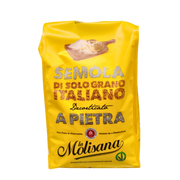 Semoule de Blé Dur La Molisana 1kg - Vue avant du sac