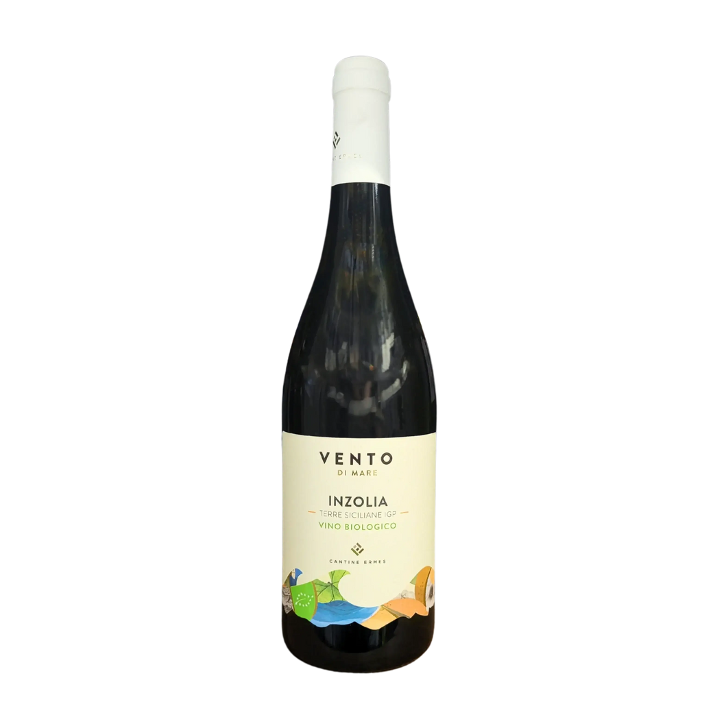 Vino Blanco Sicilia Ecológico Vento di Mare - Inzolia Terre Siciliane