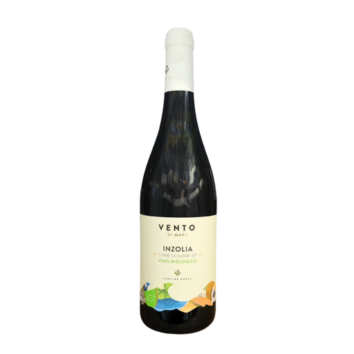 Vin Blanc biologique Vento di Mare Inzolia Terre Siciliane igp vino 75cl