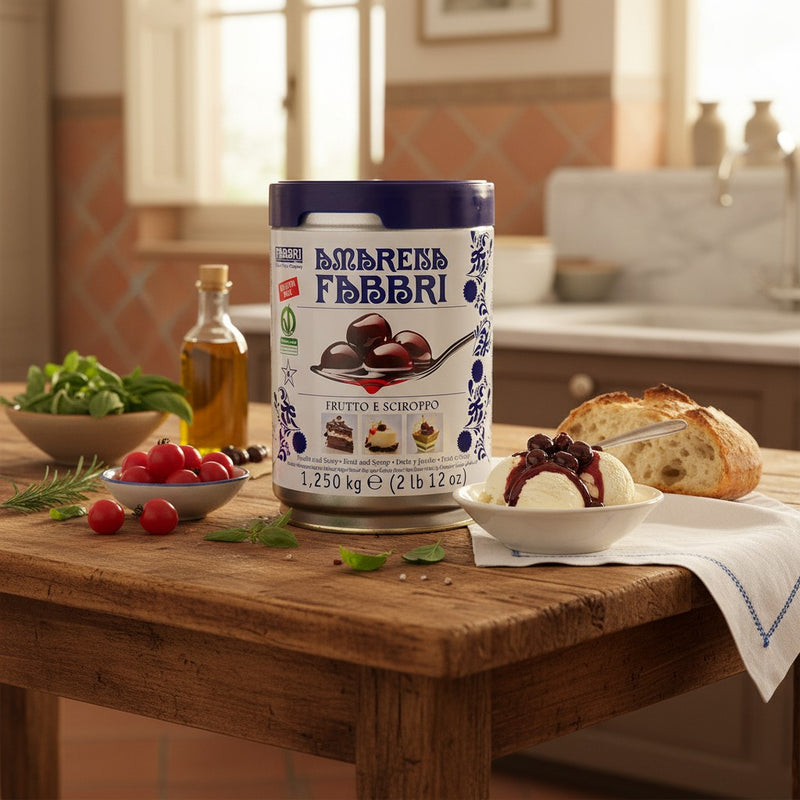 Amarena Fabbri – Griottes Amarena en Sirop (1,25 kg) — cuisine italienne authentique