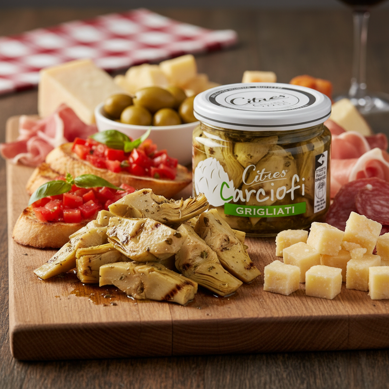 Artichauts Grillés Citres – Antipasti (230 g) - en situation d'usage