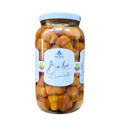 Bocal de Baba au Limoncello de Sorrente Piemme 3150 g, dessert italien authentique au citron, présenté dans un emballage artisanal.