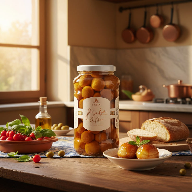 Baba au Rhum Piemme - Artisanal de Sorrente (3150g) — cuisine italienne authentique