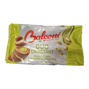 Packshot Duo Croissant Pistache Balconi 6x50g sur fond blanc