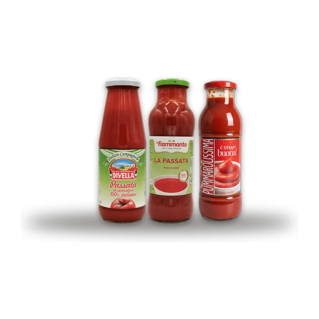 Pack Passata – Divella, La Fiammante & Pummarolissima (6 bouteilles)