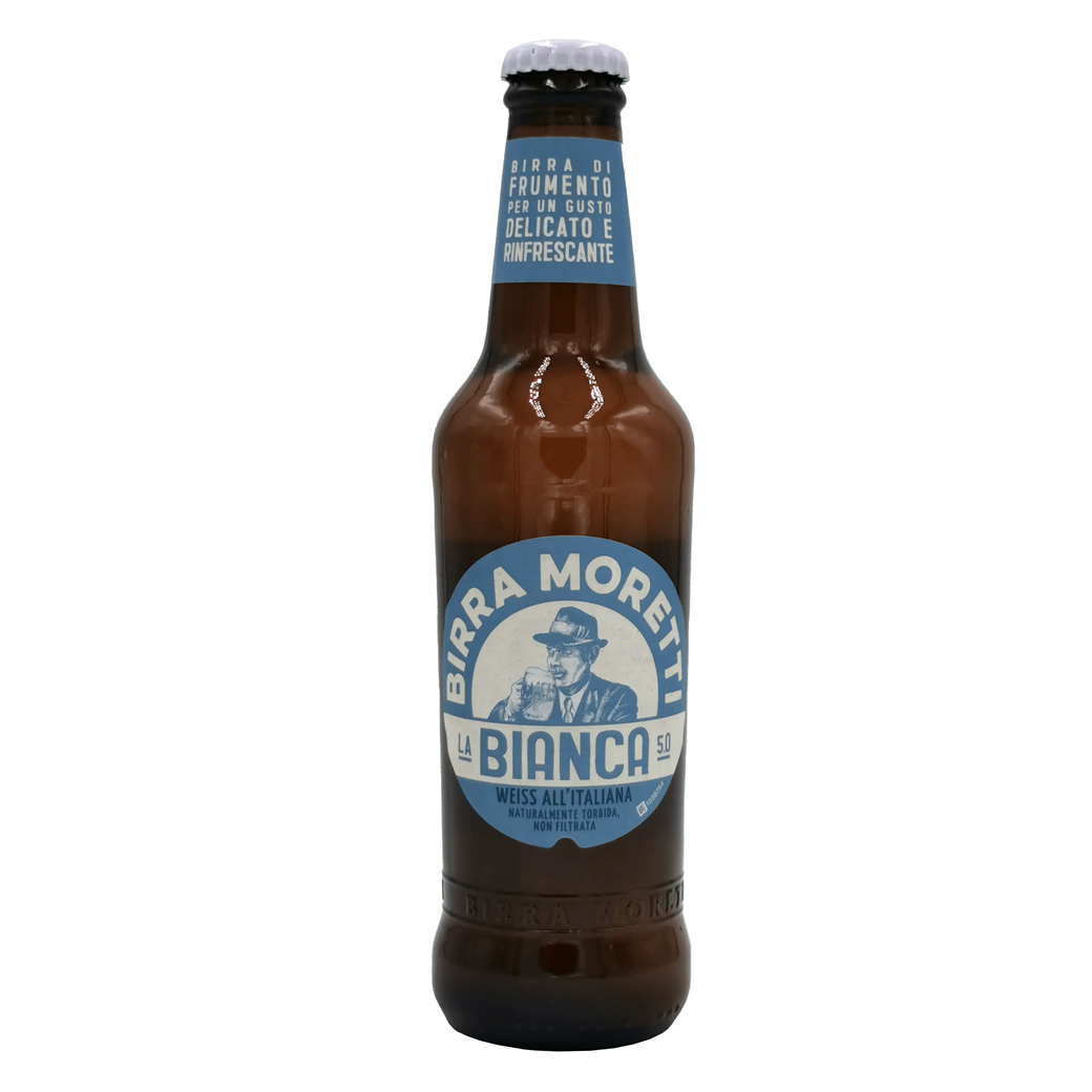 Cerveza Blanca Italiana Birra Moretti – La Bianca