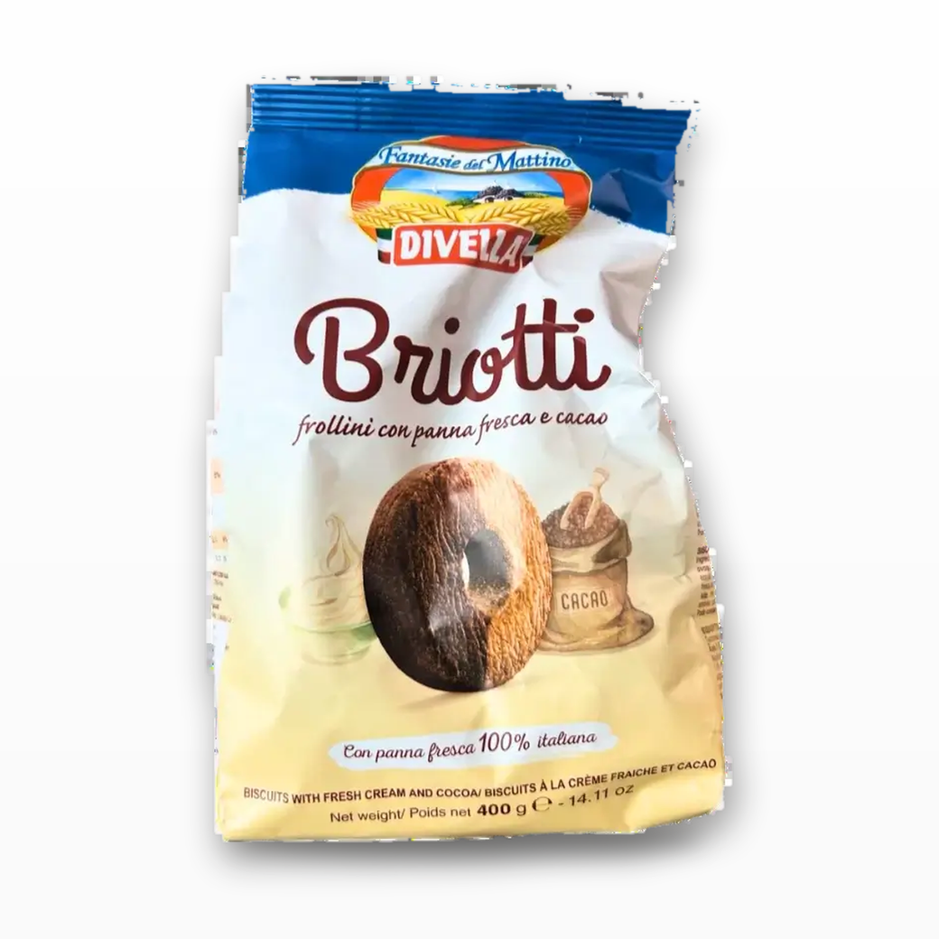 Kekse Briotti Divella - Mürbeteig Kakao & Creme