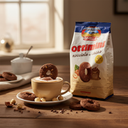 Biscuits Chocolat Noisette Divella - Nocciola e Cacao (350 g) - en situation d'usage