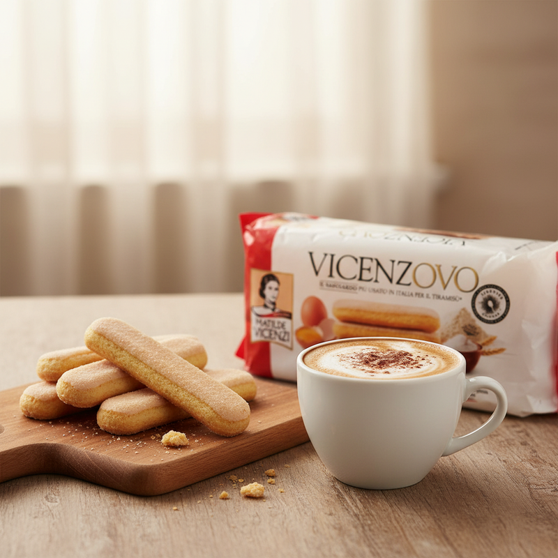 Biscuits Cuillère Vicenzovo Matilde Vicenzi - Goût Authentique (400g) - en situation d'usage