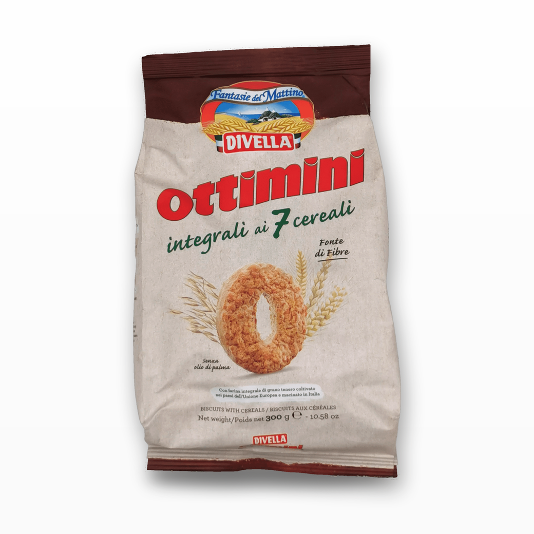 Biscuits 7 céréales Divella – Ottimini intégrali