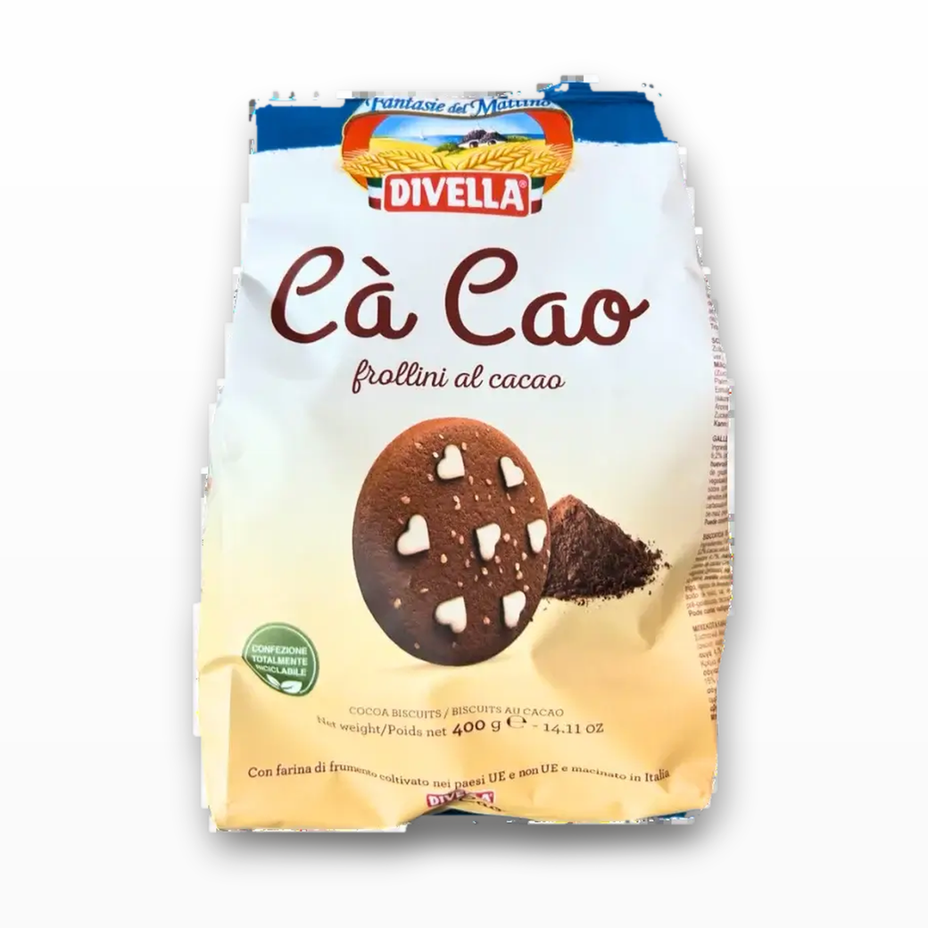 Biscotti al Cacao Divella – Frollini Cà Cao