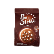 Sachet de biscuits Pan di Stelle Barilla, biscuits italiens au chocolat décorés en forme d’étoile, 350g